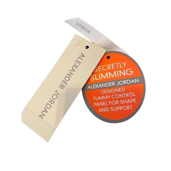 Nwt Alexander Jordan Tummy Control Dress Pants 1X  Formal Straight Leg - Picture 5 of 12